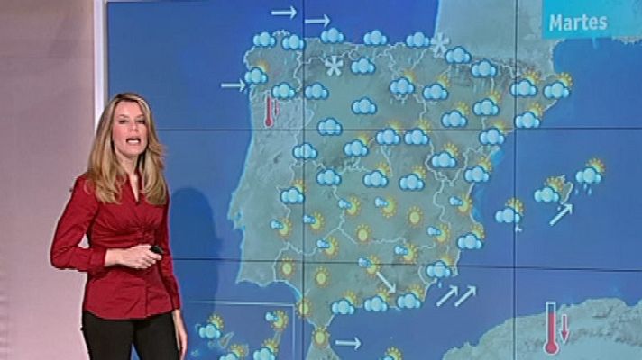 El tiempo - Lluvia en Pirineos y viento litoral