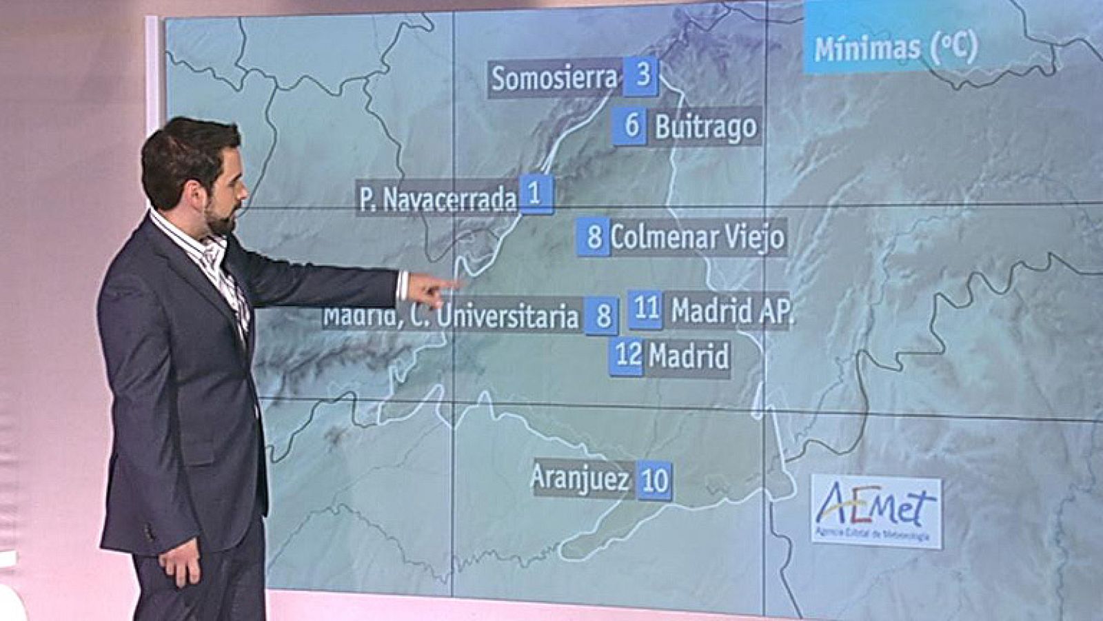 El tiempo en la Comunidad de Madrid - 10/04/12