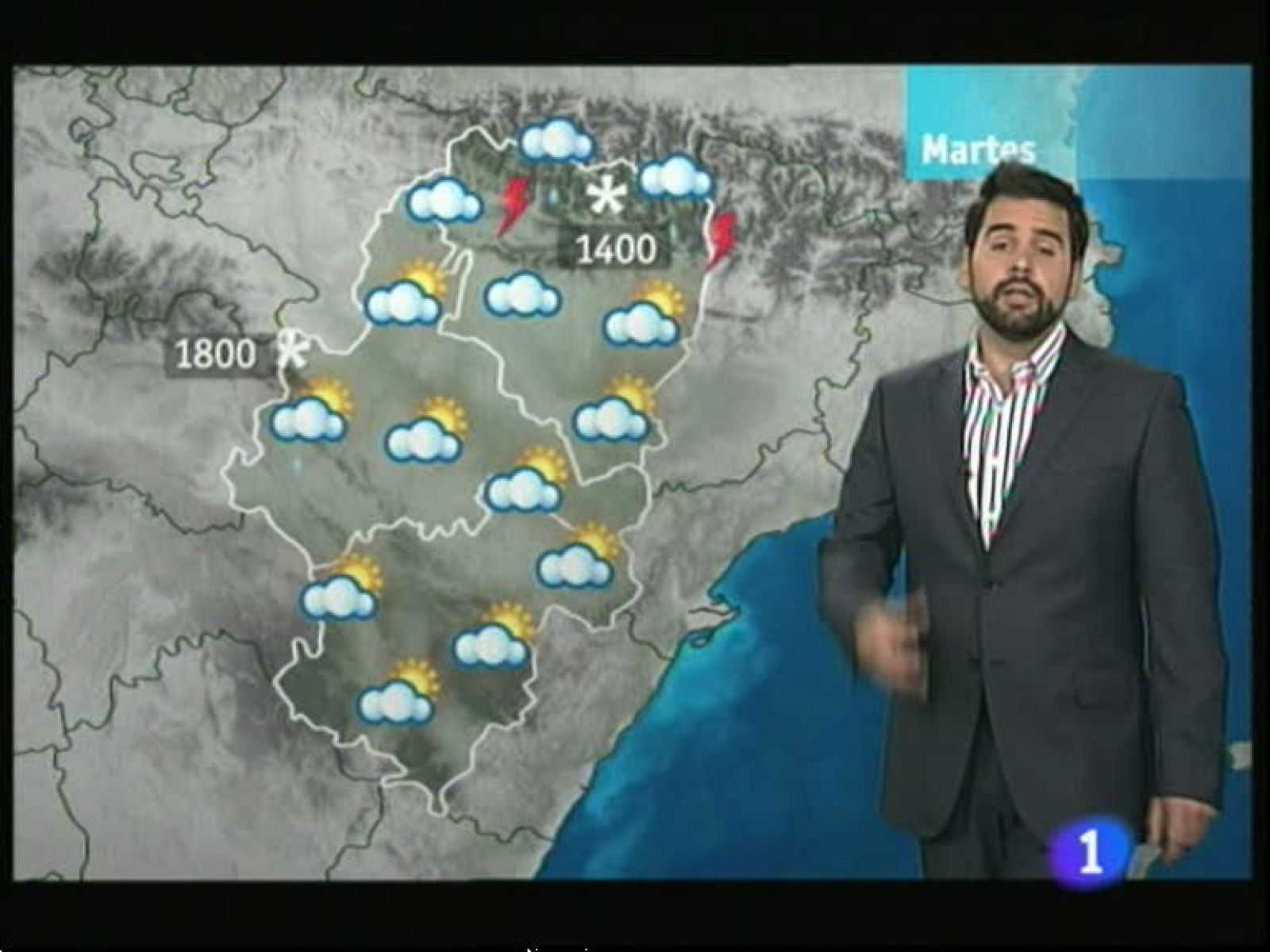 El tiempo en Aragón - 10/04/12 | Ver