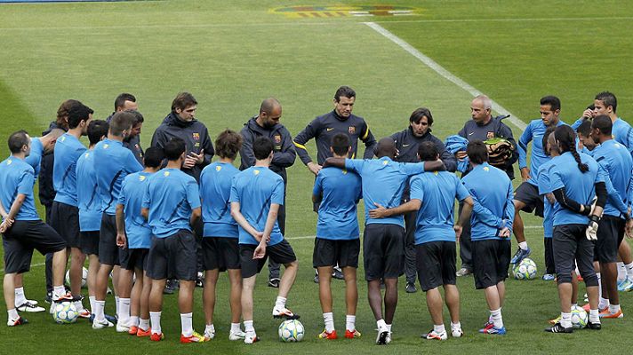 Telediario 1 - Prohibido fallar contra el Getafe en 'Can Barça'