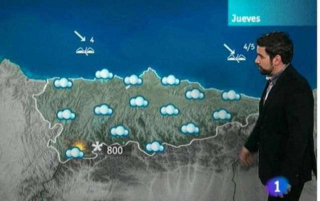 Panorama Regional - El tiempo en Asturias - 11/04/12