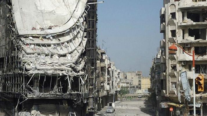 Telediario 1 - Comienza el alto el fuego en Siria