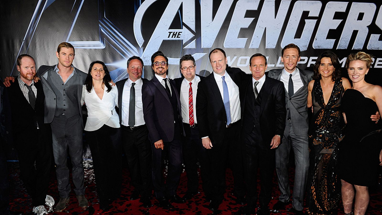 Multitudinario estreno en Los Ángeles de 'Los Vengadores'