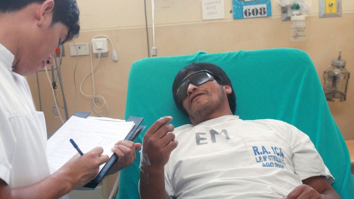 Telediario 1 - Los 9 mineros, bajo control médico