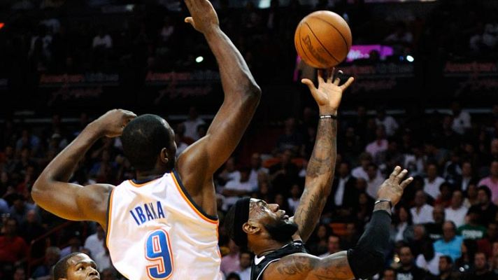 Telediario 1 - Ibaka, líder de tapones de la NBA