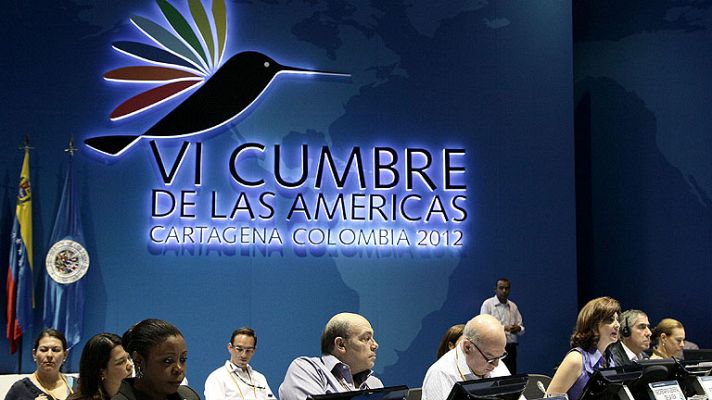 Telediario 1 - Cumbre Américas en Colombia