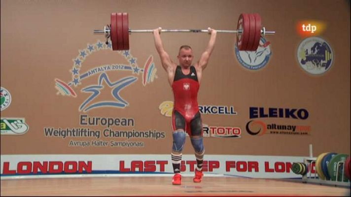Halterofilia - Halterofilia - Campeonato de Europa 77 Kgs. Masculino