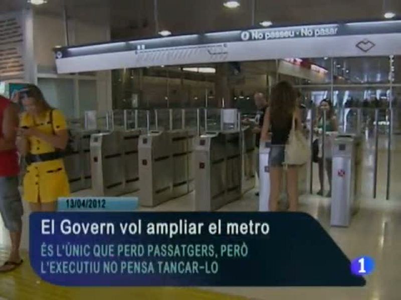 Informatiu Balear en 2' - 13/04/12 | Ver