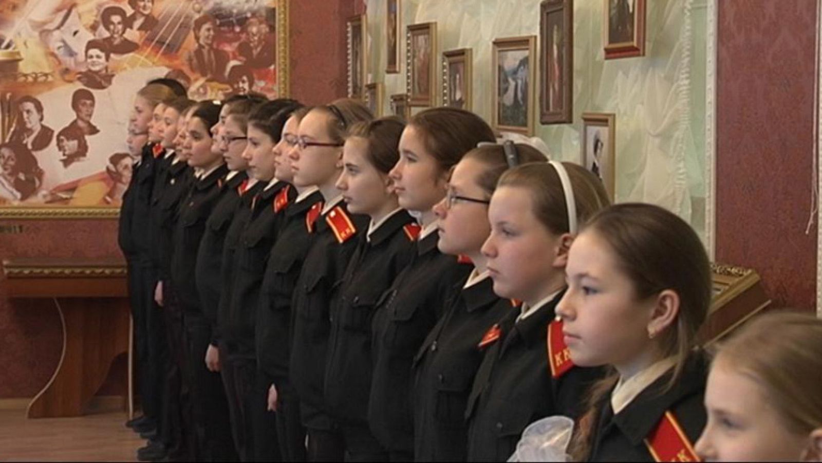 Los colegios militares de cadetes ganan terreno en Rusia