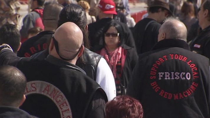 Telediario 1 - "Ángeles del infierno" en Girona