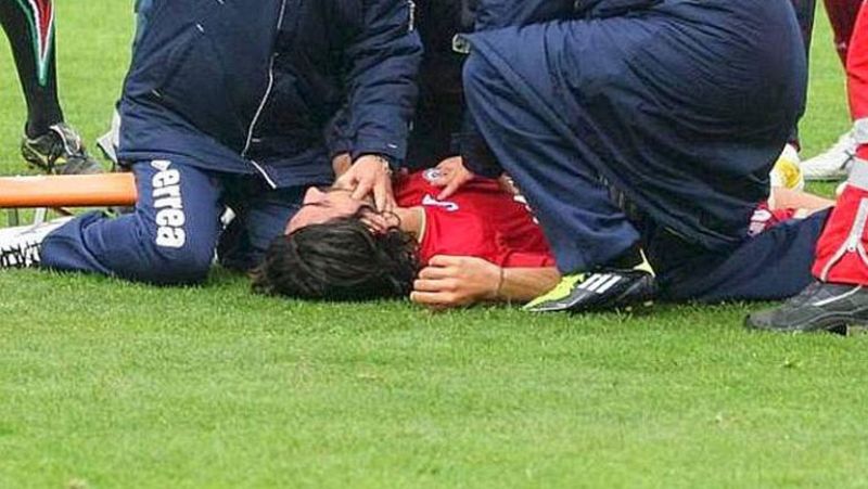 Morosini fallece tras sufrir un infarto en pleno partido | Ver