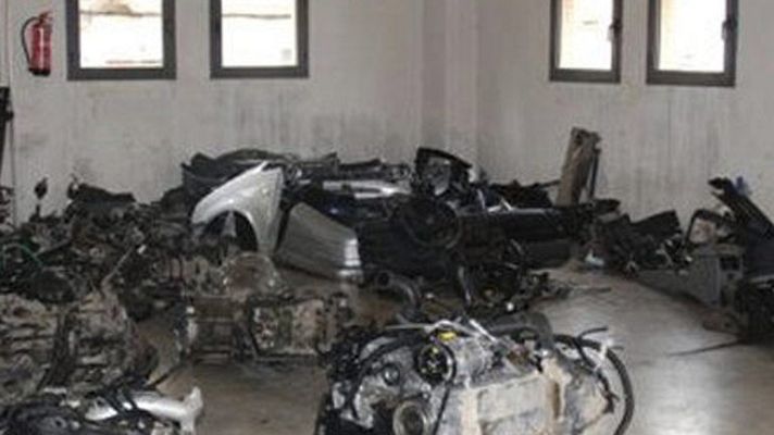 Telediario 1 - Automóviles robados