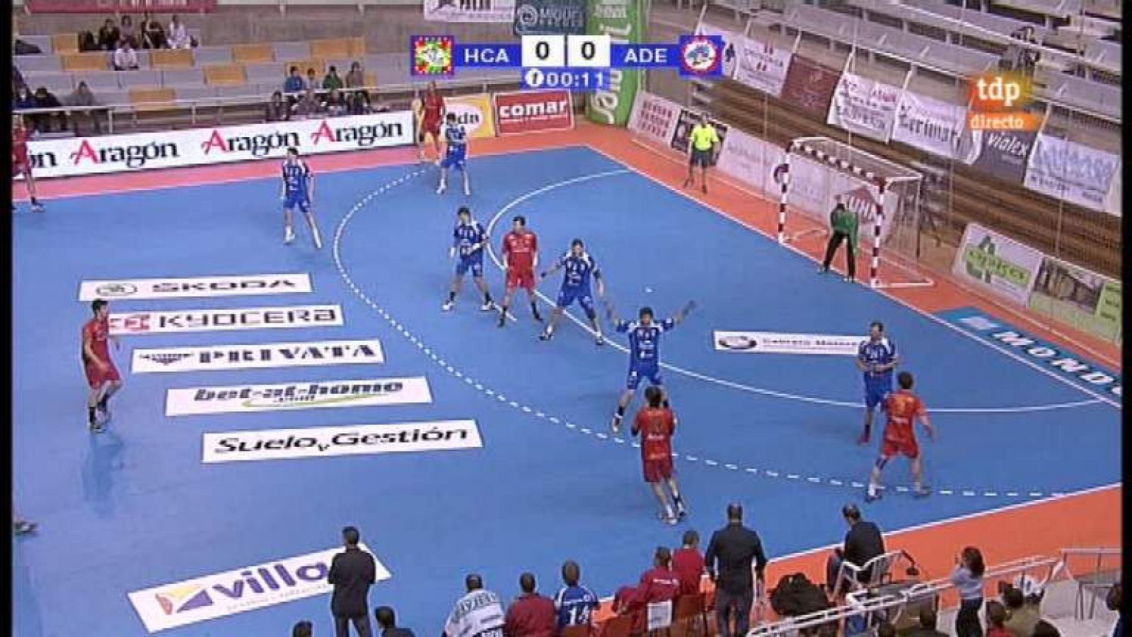 Balonmano - Liga ASOBAL - BM Huesca - Reale Ademar León - 15/04/12 - Ver ahora