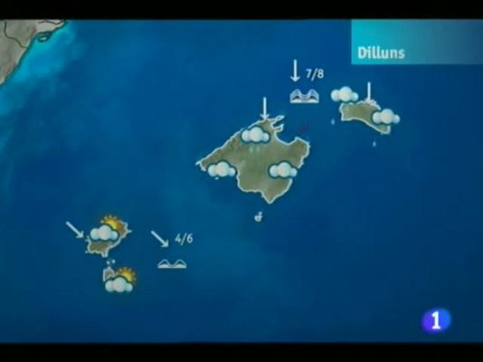 Informatiu Balear - El temps a les Illes Balears - 16/04/12