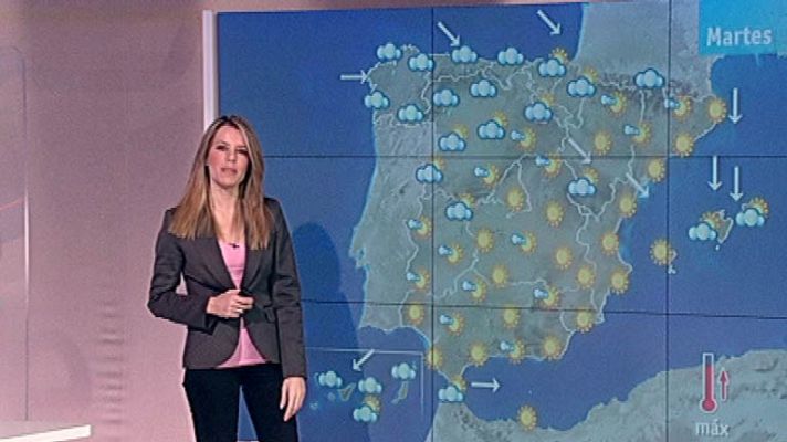 El tiempo - Viento fuerte en Gerona y las islas