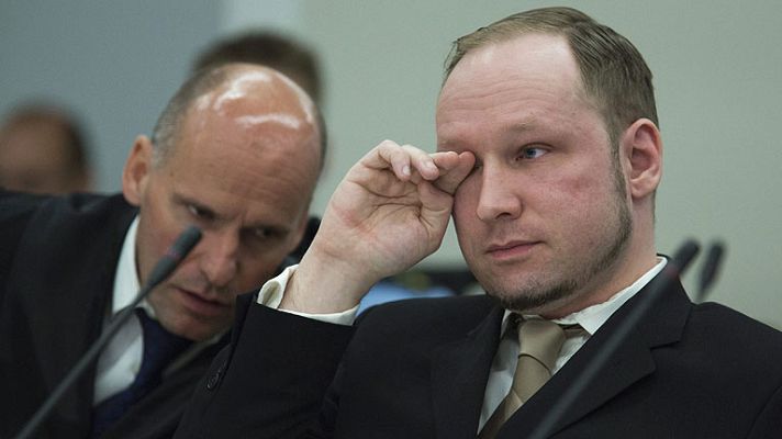 Telediario 1 - Breivik declara este martes por los atentados en Noruega