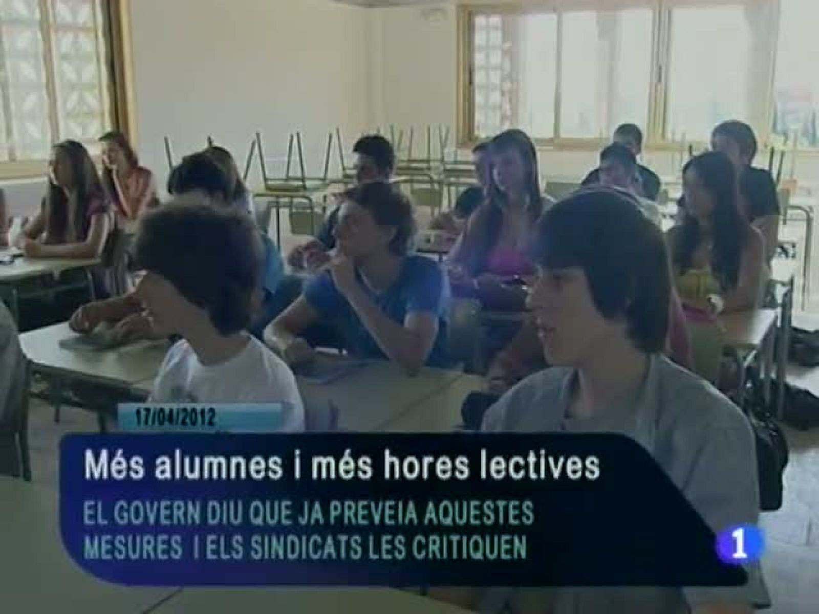 Informatiu Balear en 2' - 17/04/12 | Ver