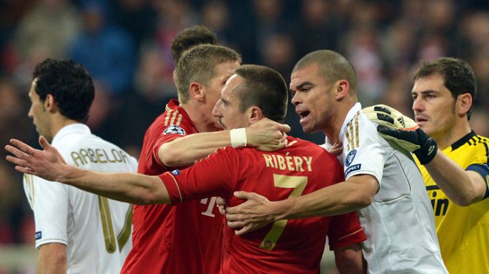 Telediario 1 - El Bayern vence al Madrid en el último minuto