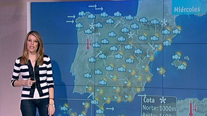 El tiempo - Lluvias en el noroeste