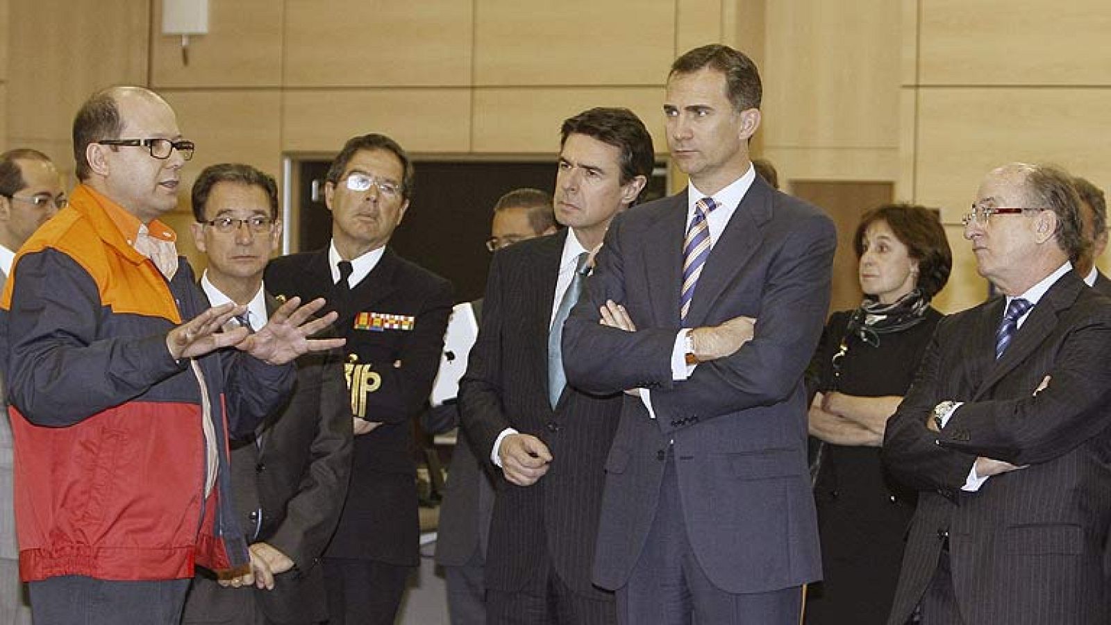 El Príncipe de Asturias ha apoyado el trabajo de Repsol