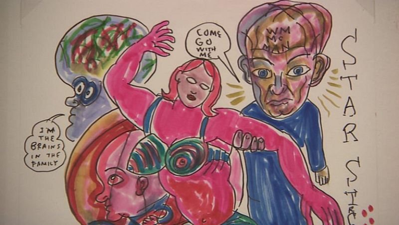 Daniel Johnston, cantante y dibujante de cómics llega a Madrid