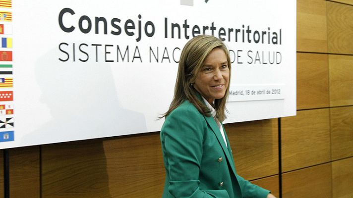 Telediario 1 - Copago por la medicina