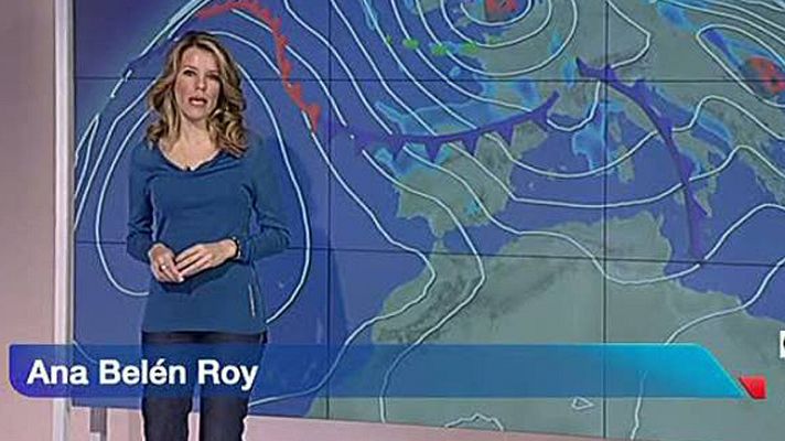 El tiempo - Precipitaciones, viento y frío