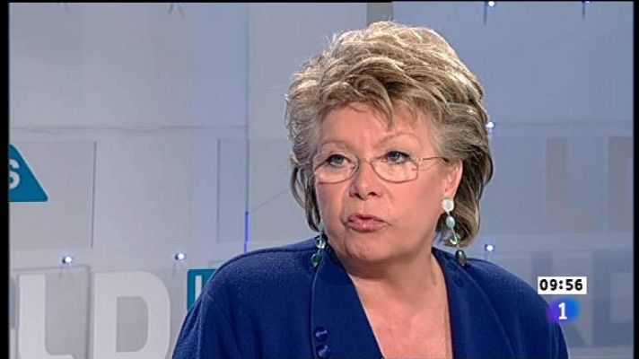 Los desayunos de TVE - Viviane Reding