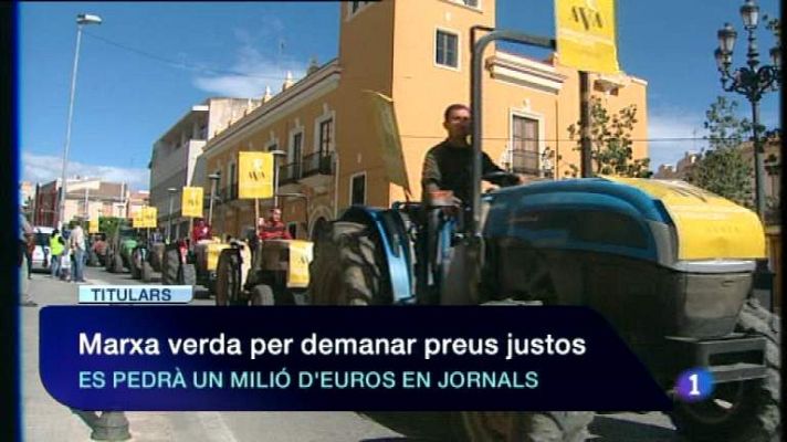 L'informatiu - Comunitat Valenciana - La Comunidad Valenciana en 2' - 19/04/12