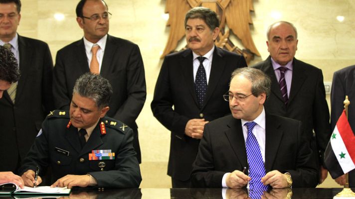 Informativo 24h - Siria y la ONU firman el acuerdo para el despliegue de los observadores
