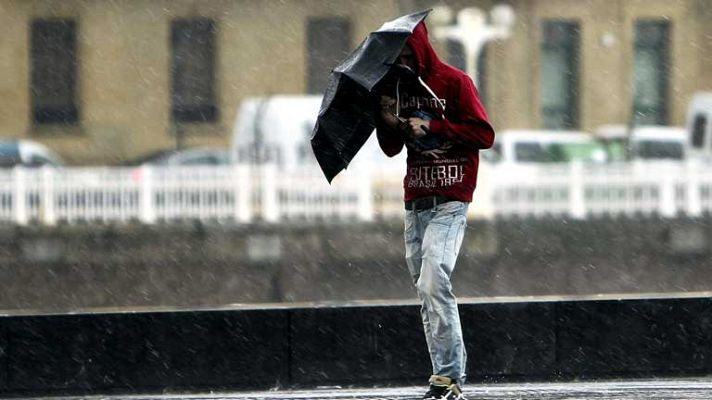 El tiempo - Precipitaciones moderadas