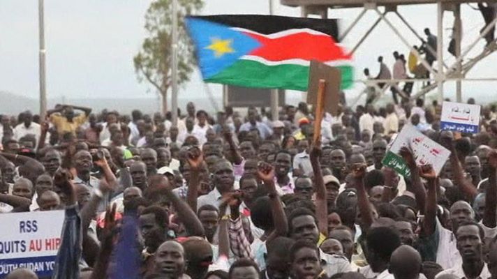 Telediario 1 - Abandono de la región fronteriza