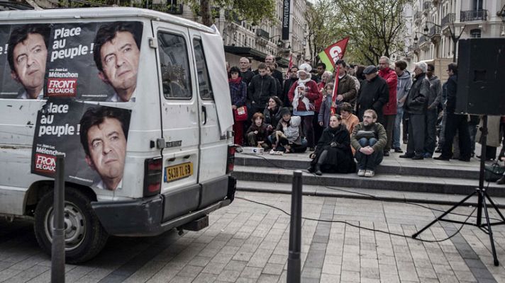 Telediario 1 - Campaña electoral en Francia