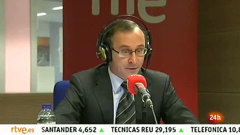 Alonso justifica los recortes sanitarios y educativos - En días como hoy | Ver