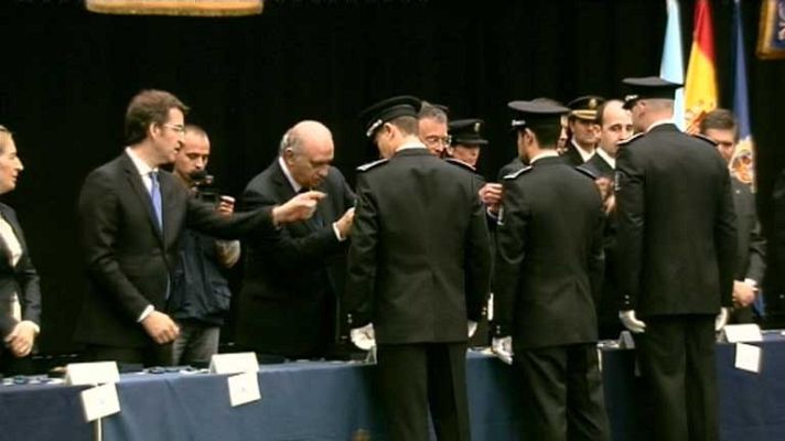 Telediario 1 - Homenaje a los "Héroes del Orzán"