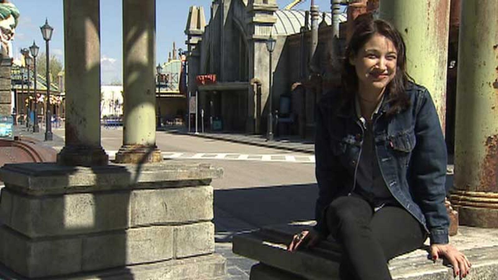 La cantante Georgina en exclusiva para el programa de RNE "Abierto hasta las 2"