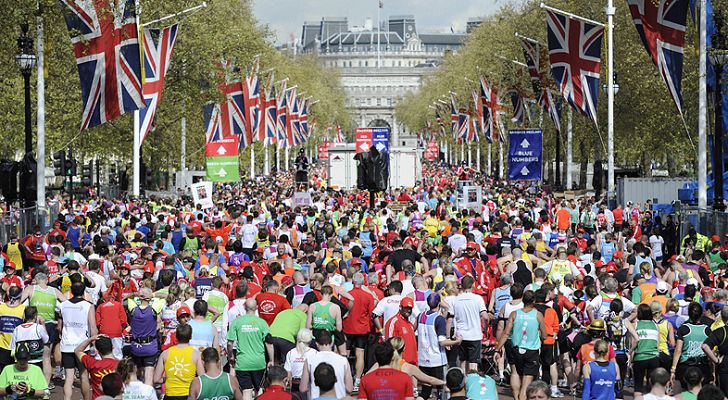 Telediario 1 - Londres celebra su maratón