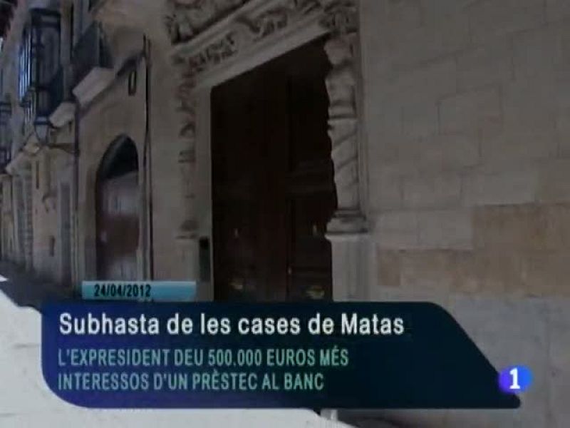 Informatiu Balear en 2' - 24/04/12 | Ver