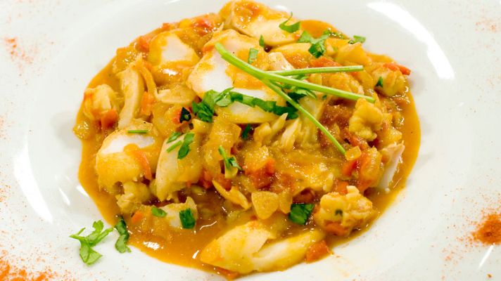 RTVE Cocina - Bacalao al ajoarriero con cazuelita