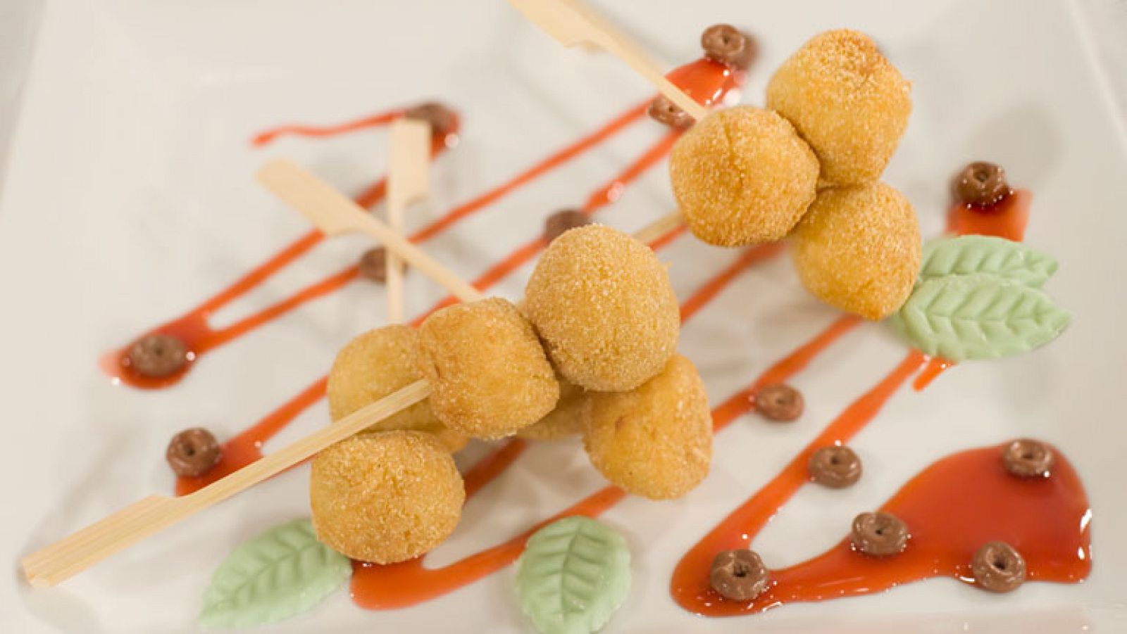 Bolitas dulces con pan de ayer