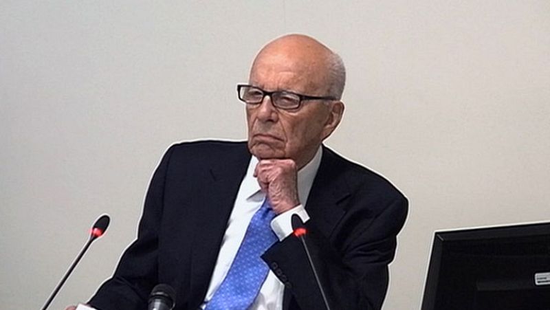 Murdoch declara ante la comisión que investiga la ética de la prensa