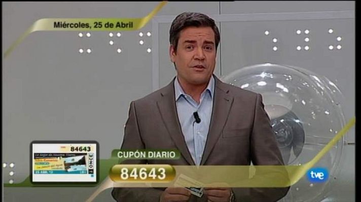 Sorteos ONCE - Sorteo ONCE - 25/04/12