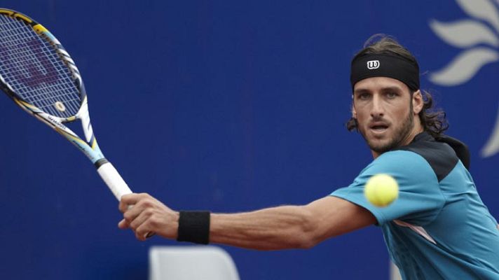 Telediario 1 - Solo Feliciano López sobrevive en la mañana gris de octavos del Godó