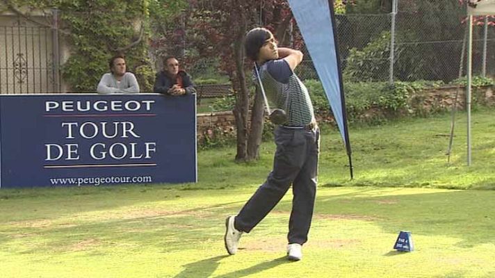 Telediario 1 - Javier Ballesteros, hijo de Severiano, debuta como profesional