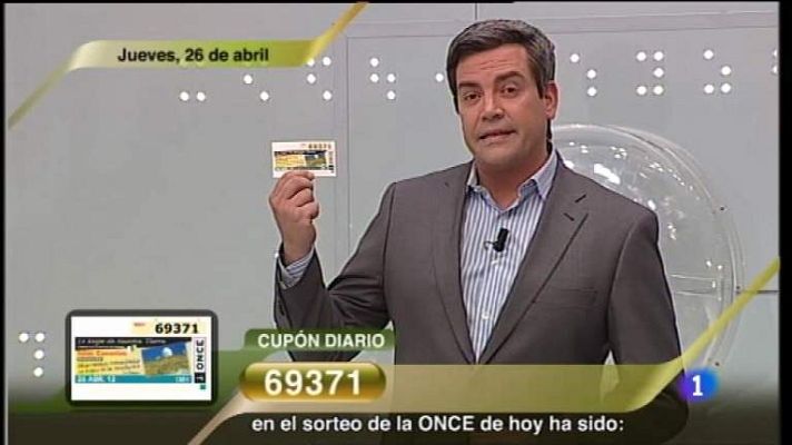 Sorteos ONCE - Sorteo ONCE - 26/04/12