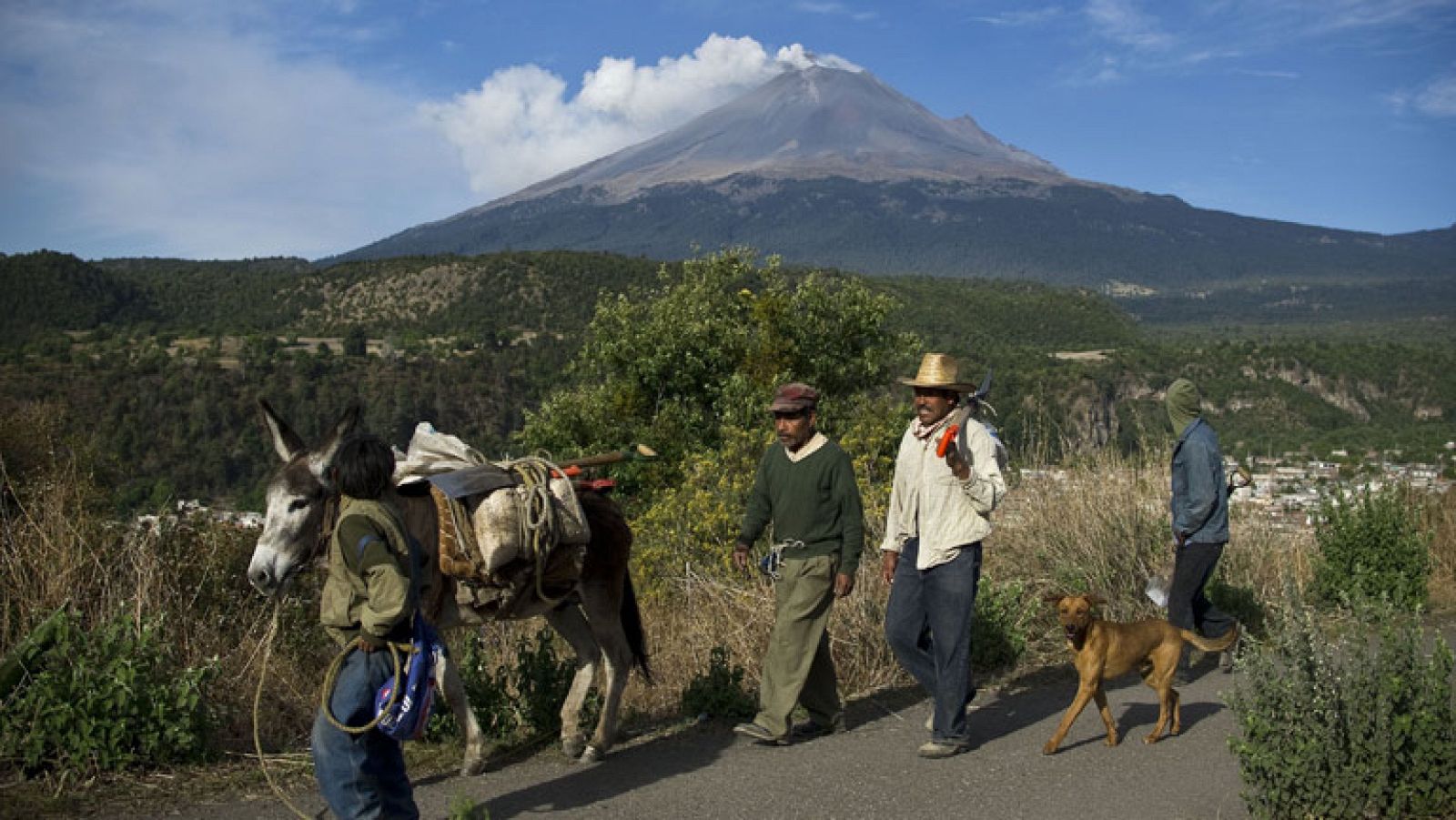 Miedo por una posible erupción del Popocatepetl