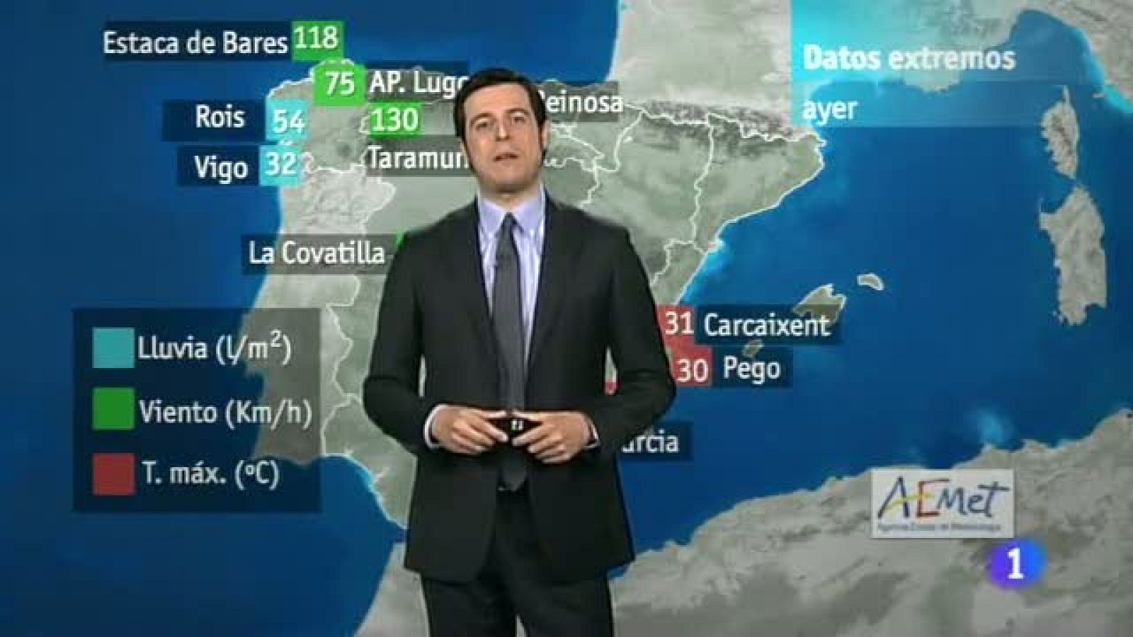 El tiempo en Castilla y León - 26/04/12 | Ver