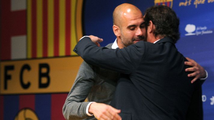 Telediario 1 - Guardiola cierra su ciclo como entrenador del Barça