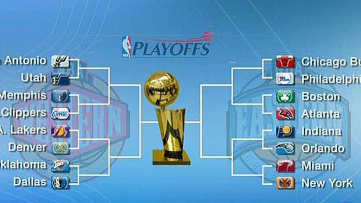Telediario 1 - Comienzan los cuartos de final de la NBA