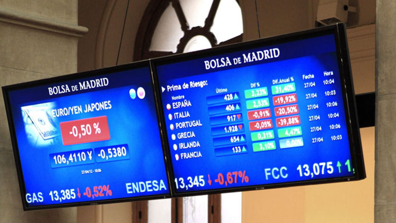 El Ibex-35 sube un 1,69%